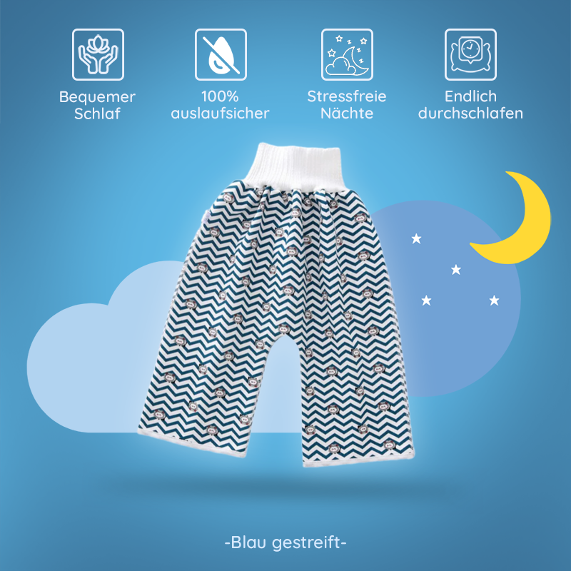 DryQuick® - Auslaufsichere Windelhose/Rock für trockene Nächte