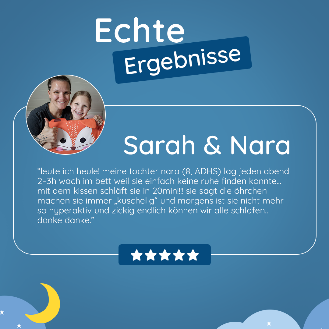 Calmly® - Das Kinderkissen für besseren und gesünderen Schlaf