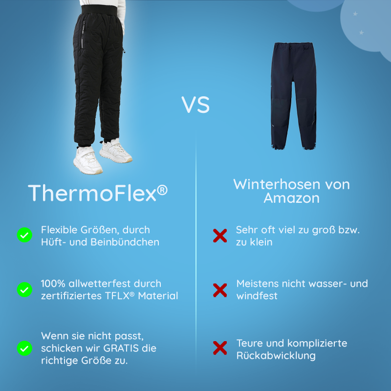 ThermoFlex® - Warm, trocken und geschützt durch den Tag