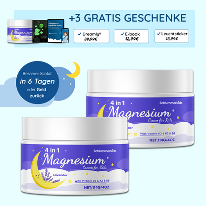 Dreamly® Magnesium-Lavendel-Schlafcreme zum Entspannen & Abschalten