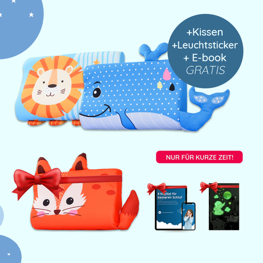 Calmly® - Das Kinderkissen für besseren und gesünderen Schlaf