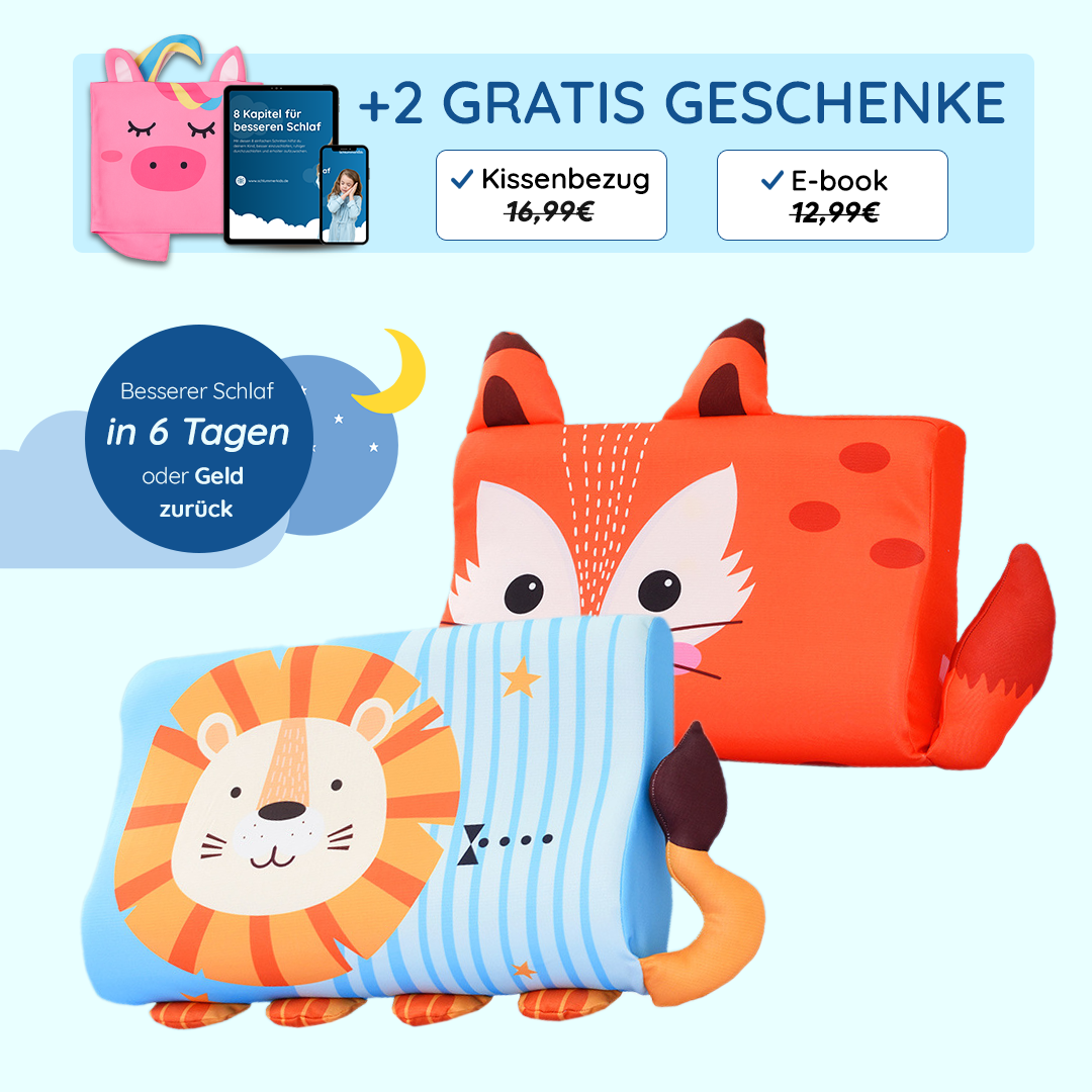Calmly® - Das Kinderkissen für besseren und gesünderen Schlaf